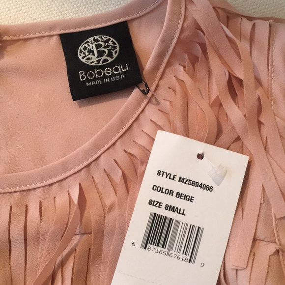 Fringe Sleeveless Blouse - Picture 5 of 6